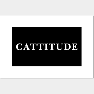 Cattitude Posters and Art